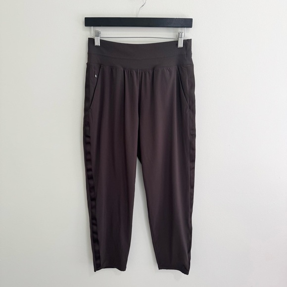 Athleta Brown Nolita Slim Tapered Crop Pants - Picture 3 of 7